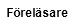 Föreläsare